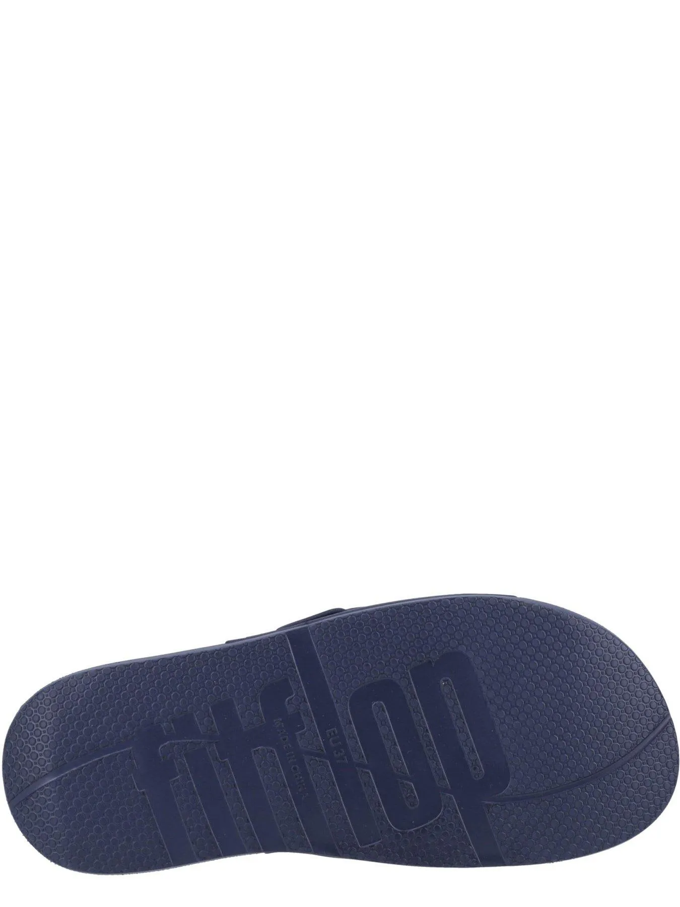 FitFlop iQUSHION Buckle Detail Slider Sandals - Navy