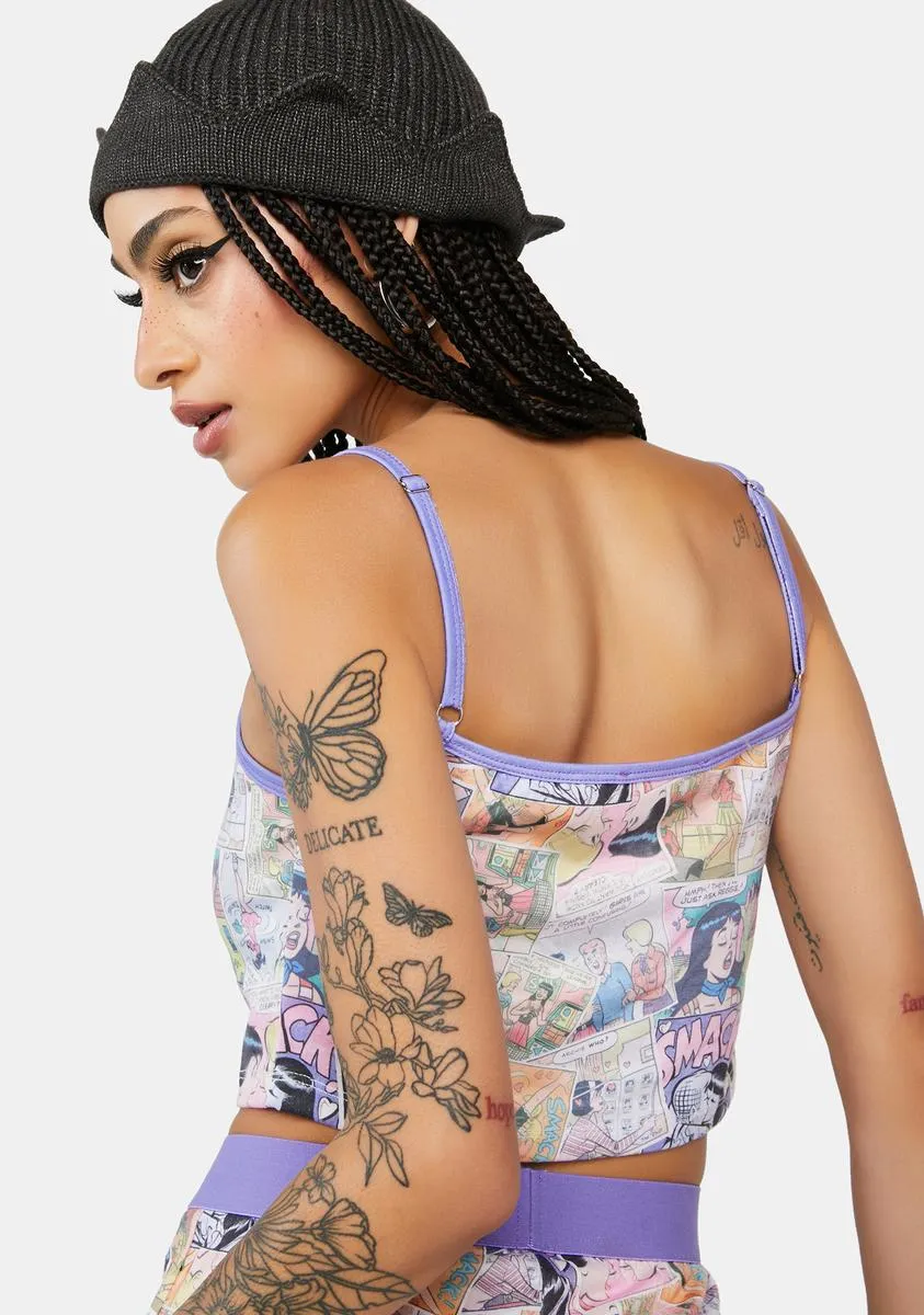 Flippin' Pages Tank Top-