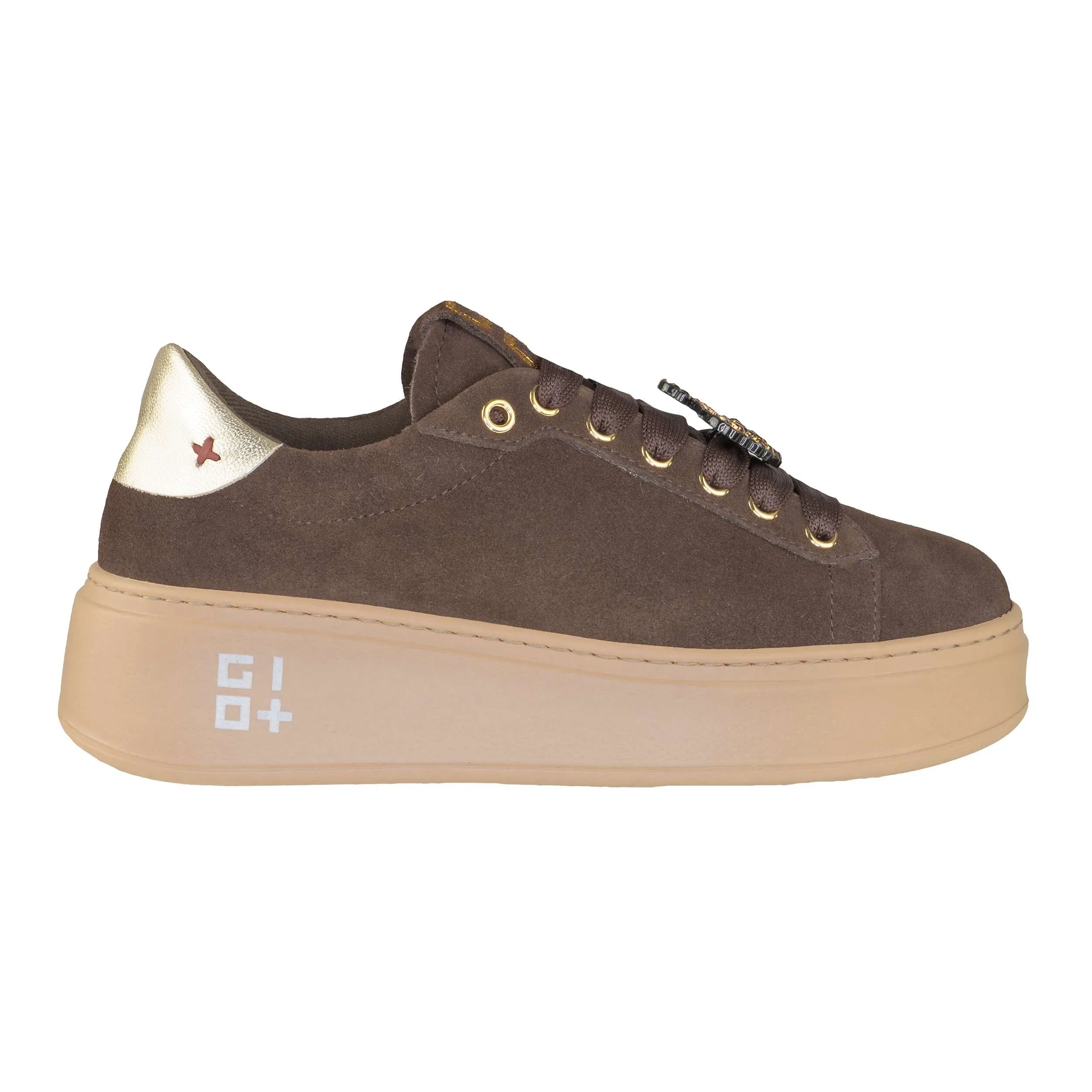 GIO+ SNEAKERS PIA230A COMBI CIOCCOLATO