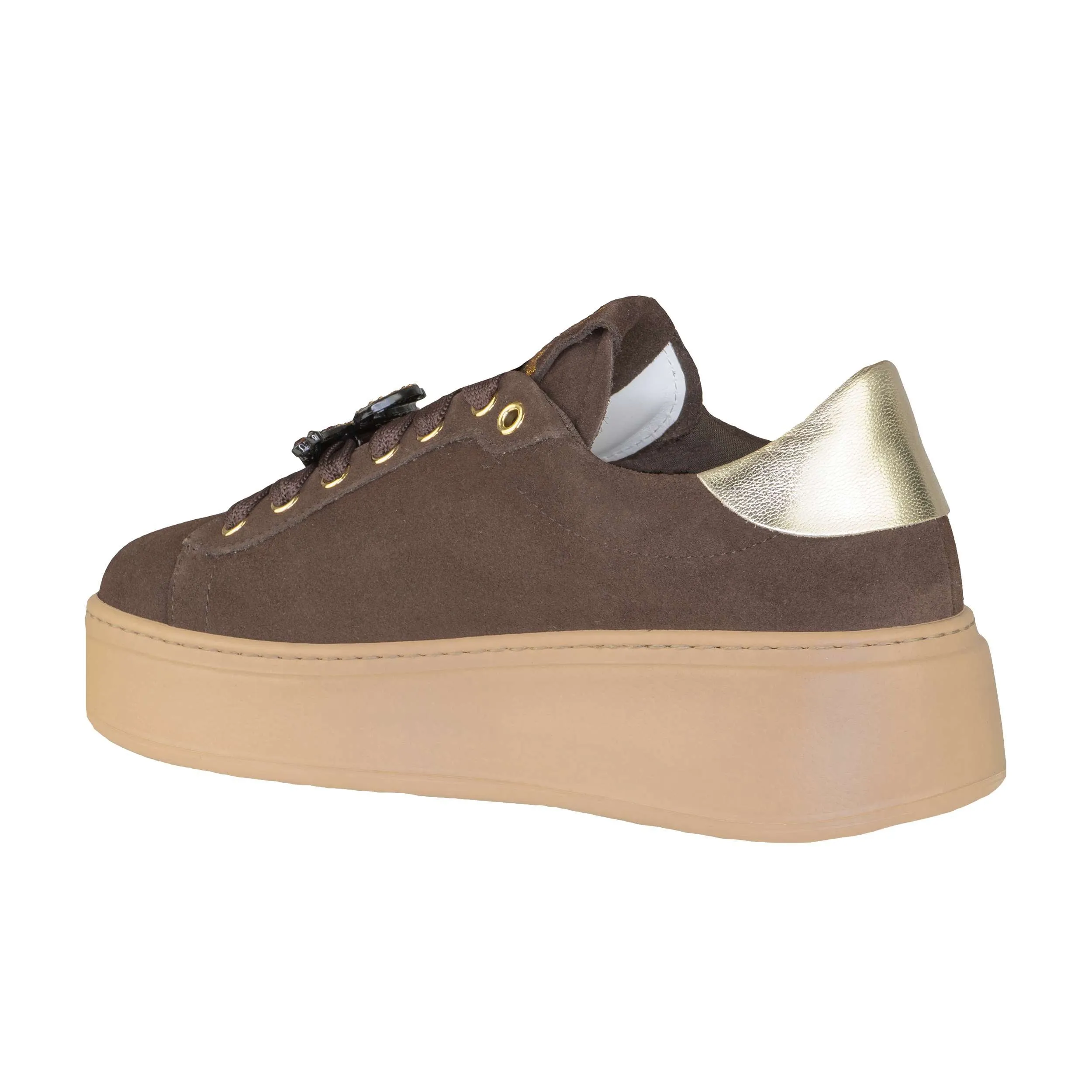 GIO+ SNEAKERS PIA230A COMBI CIOCCOLATO