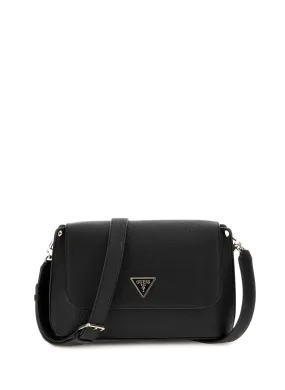 GUESS  Grained shoulder bag  - Black