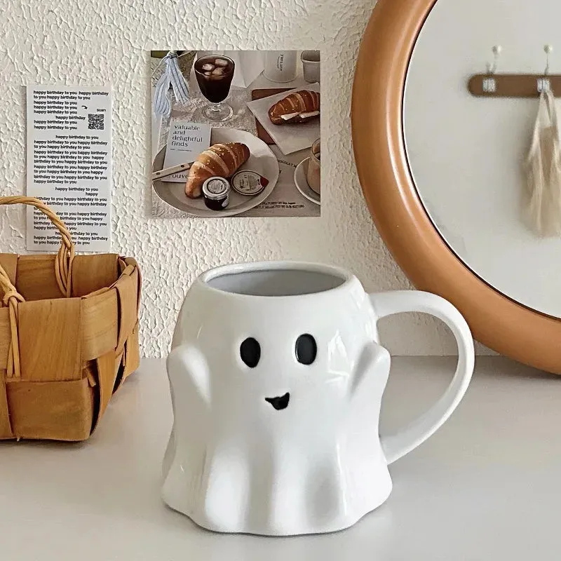 Halloween Ghost Ceramic Mug