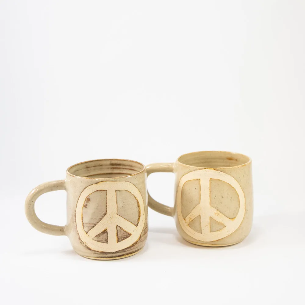 Handmade Peace Mug