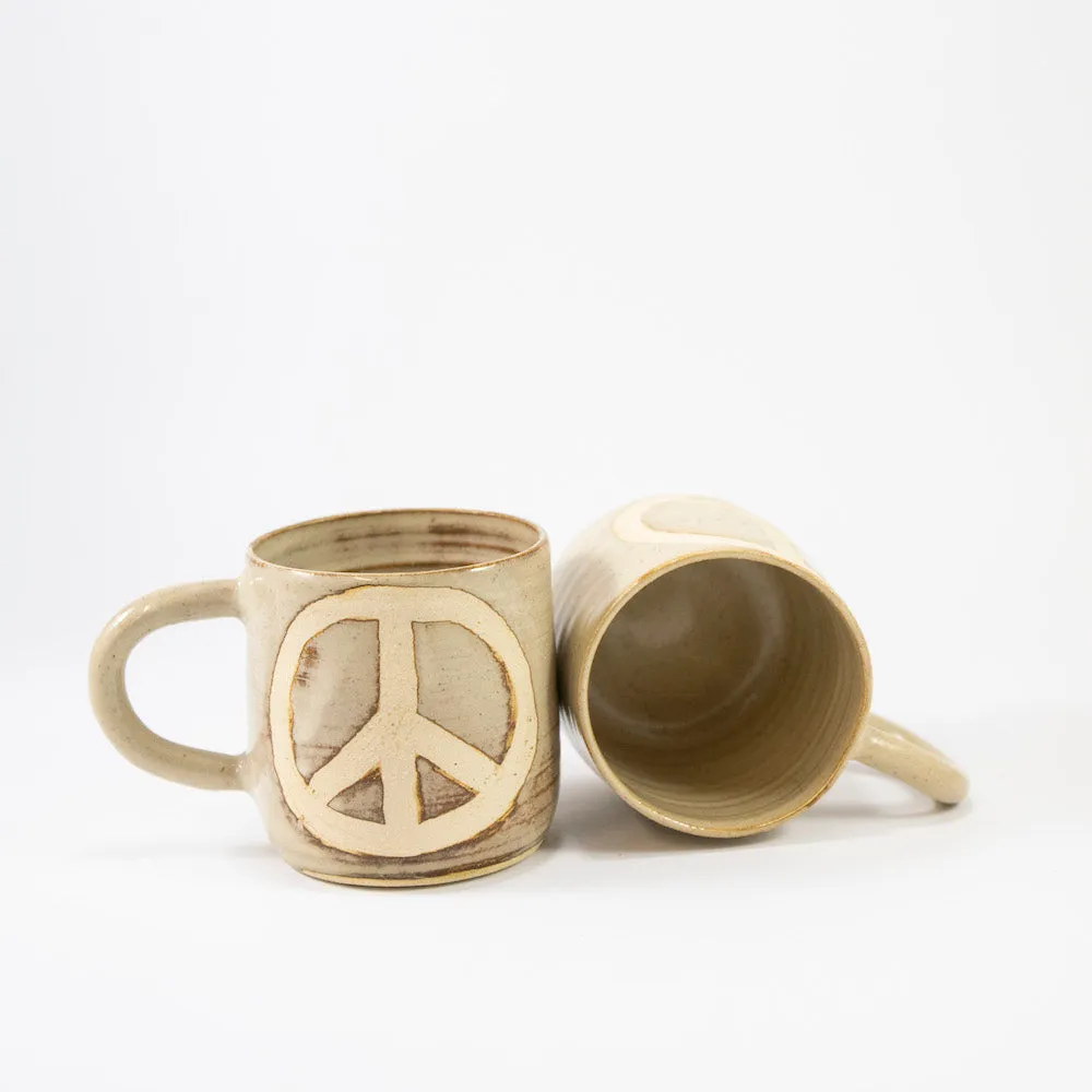 Handmade Peace Mug