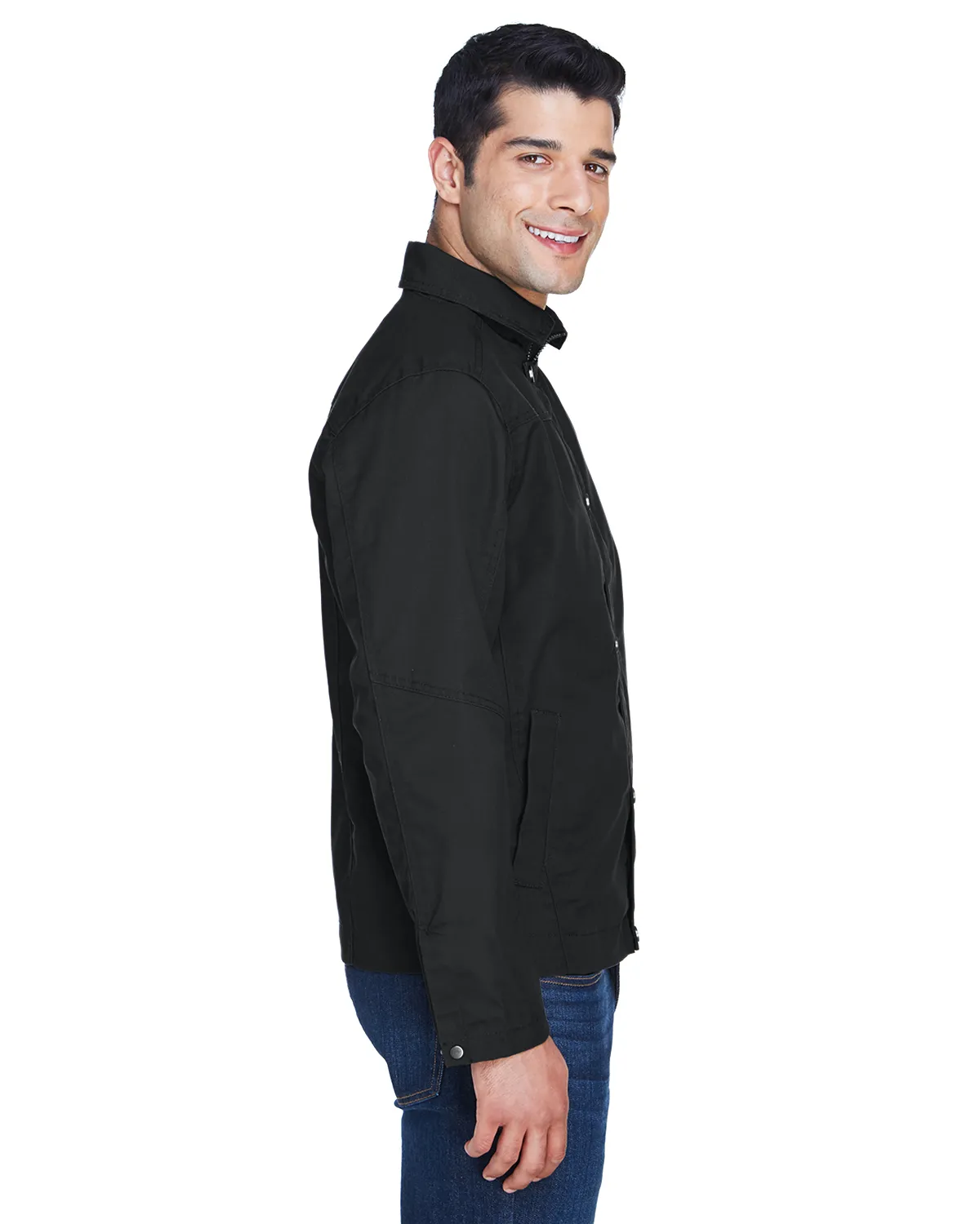 Harriton M705 Men's Auxiliary Canvas Work Jacket SKU: M705