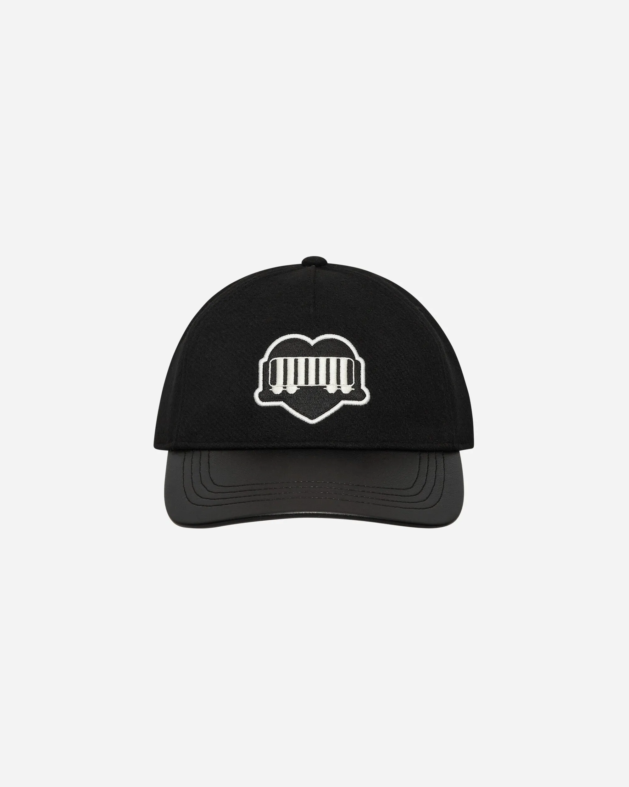 Heart Train Cap Black