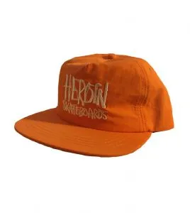 HEROIN SKATEBOARDS SCRIPT NYLON SNAPBACK HAT