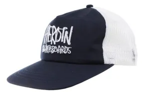 HEROIN SKATEBOARDS SCRIPT TRUCKER HAT