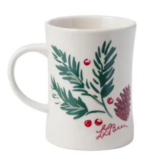 Holiday Pinecone Diner Mug