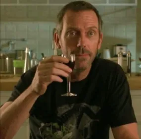 HOUSE: Dr. Gregory HERO Deserrt Wine Glass