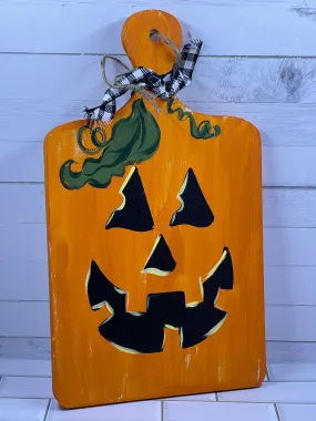 Jack O’Lantern Decorative Cutting Board