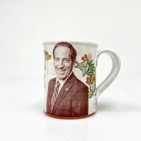 Jamie Raskin Mug with Flowers