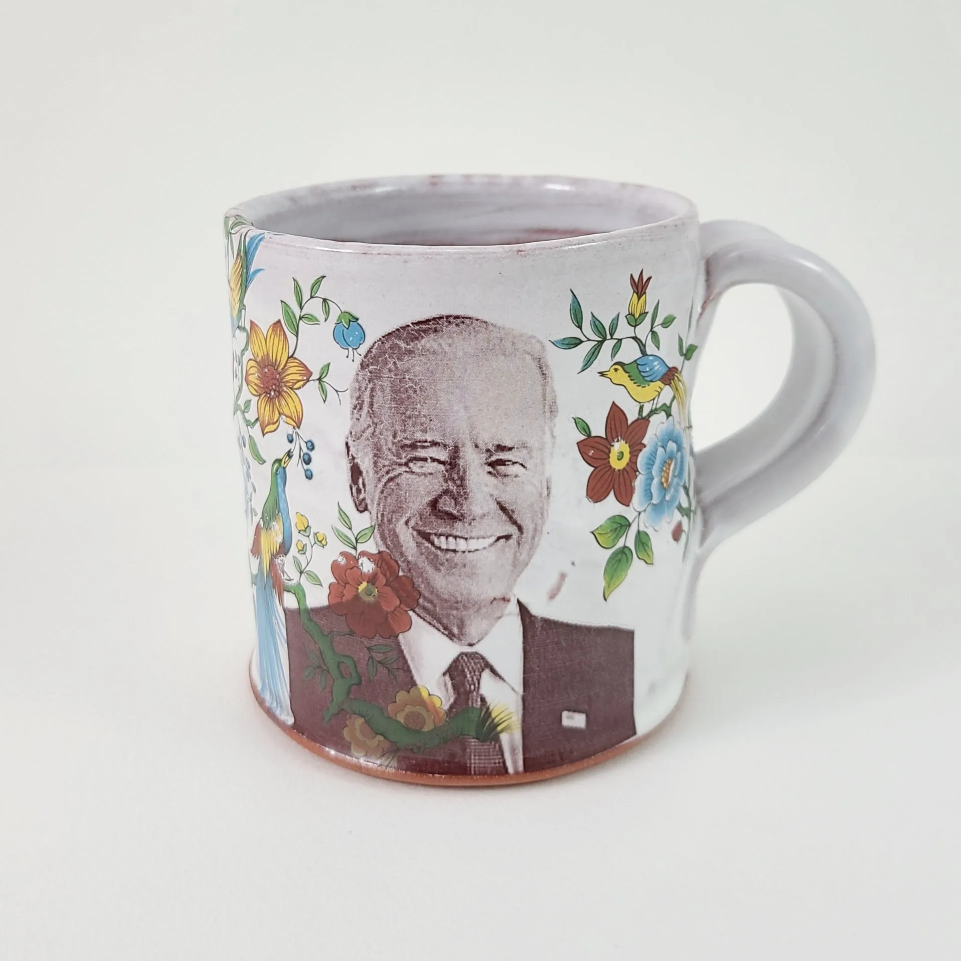 Joe Biden Mug with Flowers