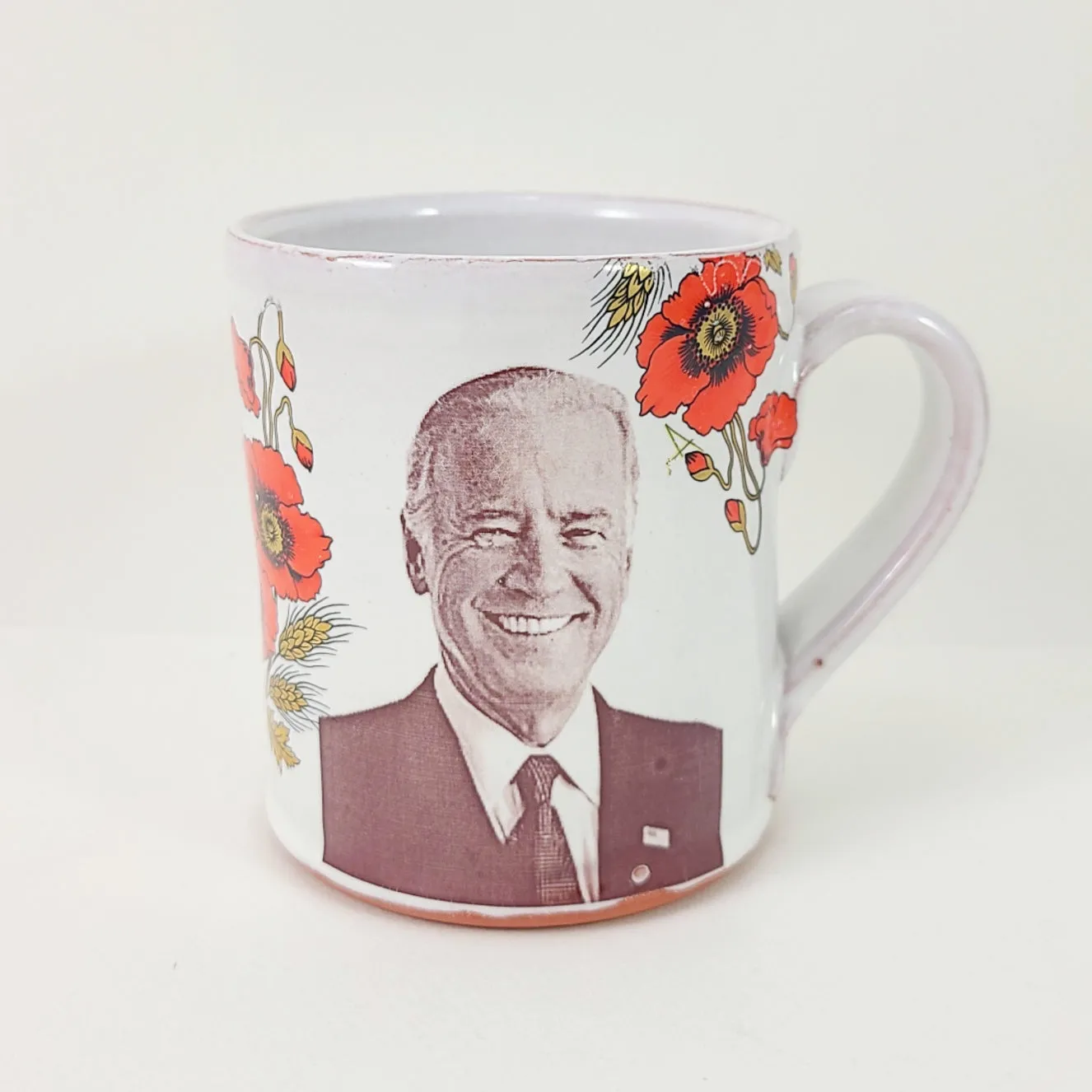 Joe Biden Mug with Flowers