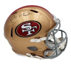 Joe Montana Signed San Francisco 49ers Speed Full Size NFL Helmet