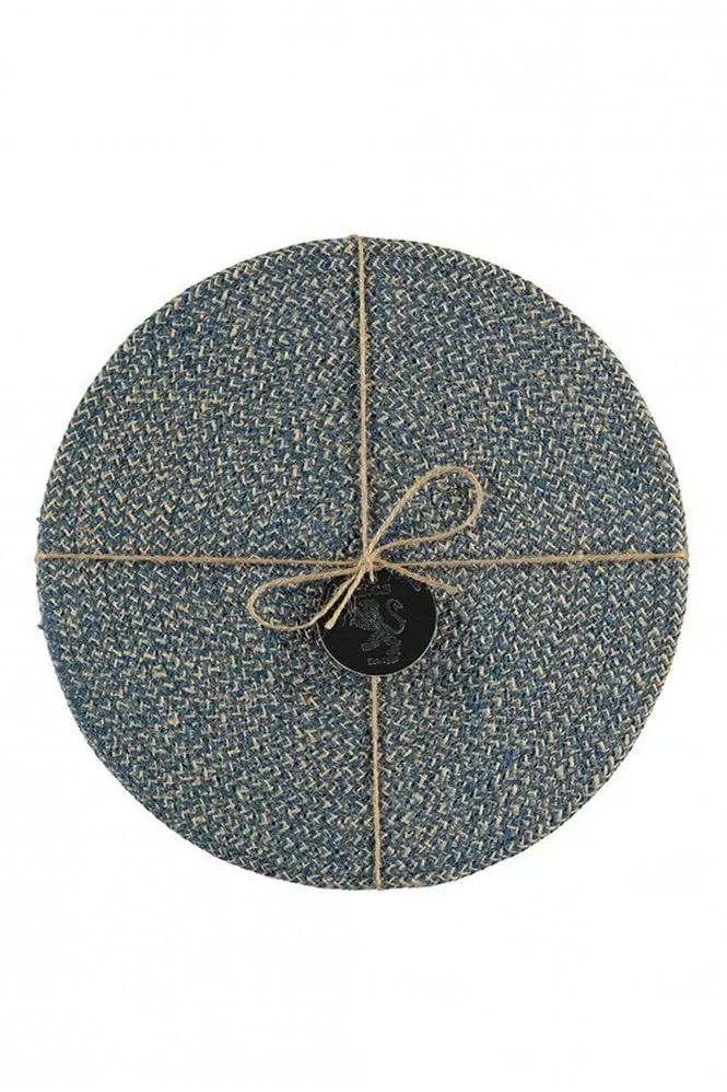 Jute Placemats in Cornflower    