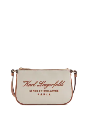 Karl lagerfeld  Cotton shoulder bag  - Beige