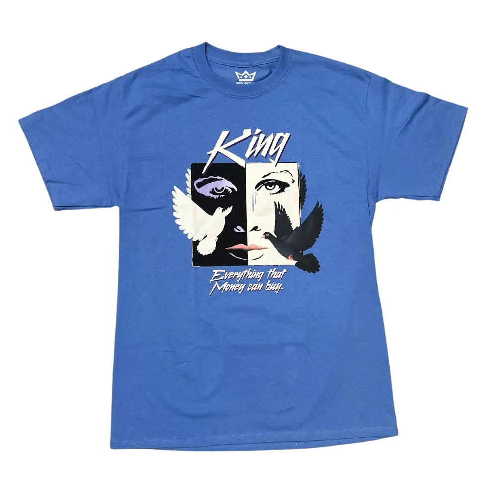 King Skateboards Doves T-Shirt Blue