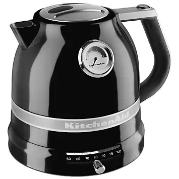 KitchenAid 5KEK1522BOB Artisan Variable Temperature 1.5L Kettle - Onyx Black | Kaleidoscope