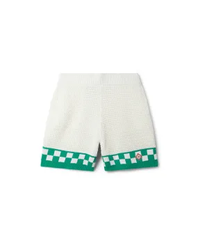 --Knitted Crochet Shorts-