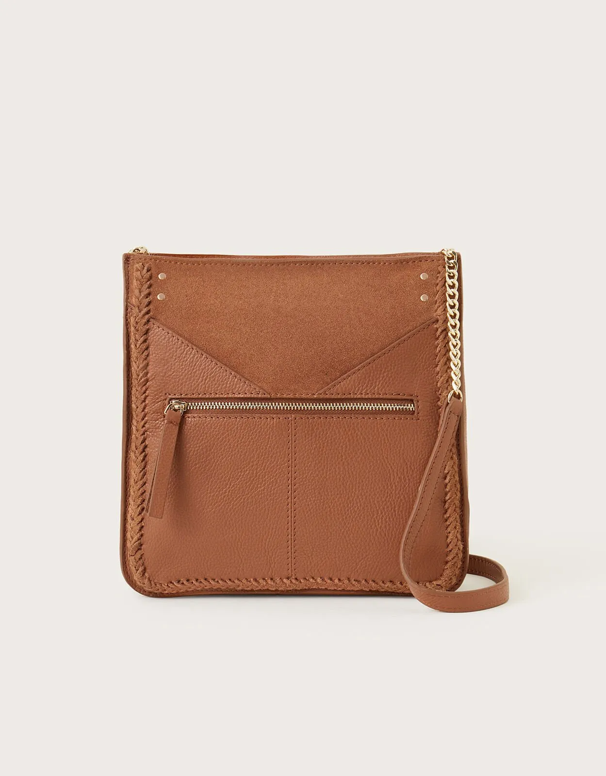 Large Leather Cross-Body Bag