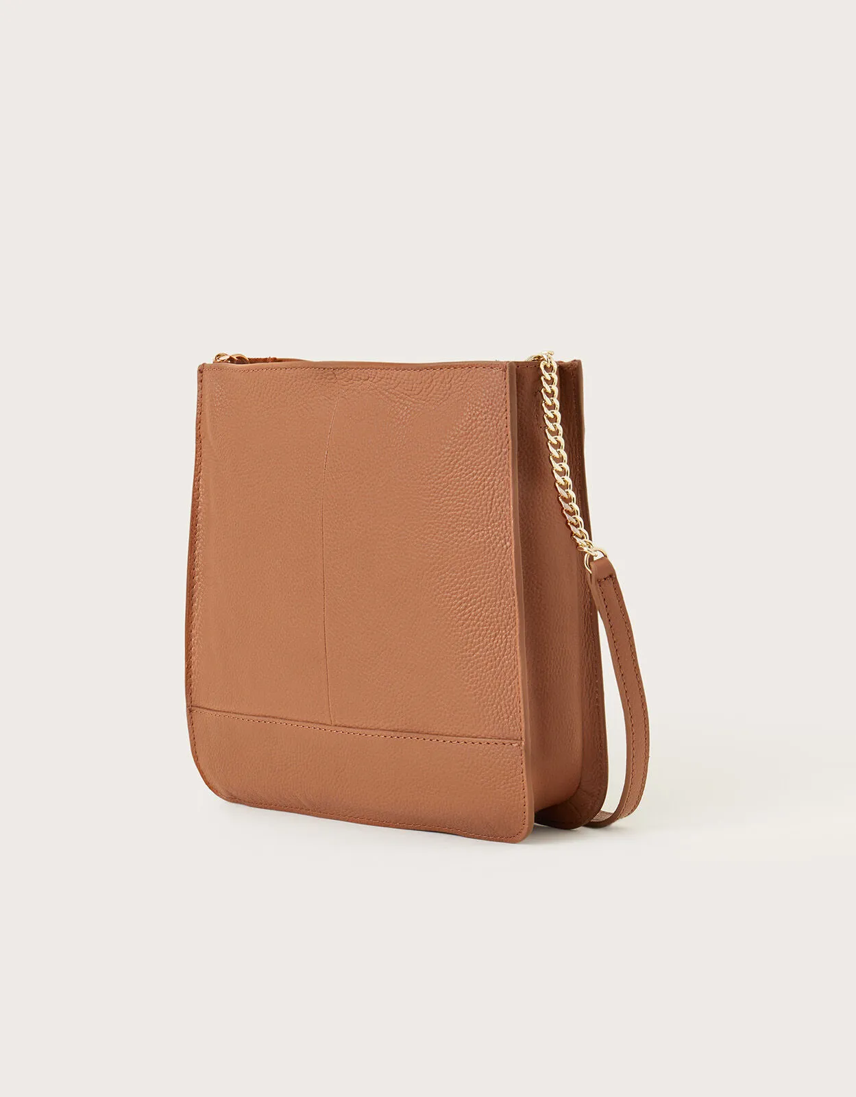 Large Leather Cross-Body Bag