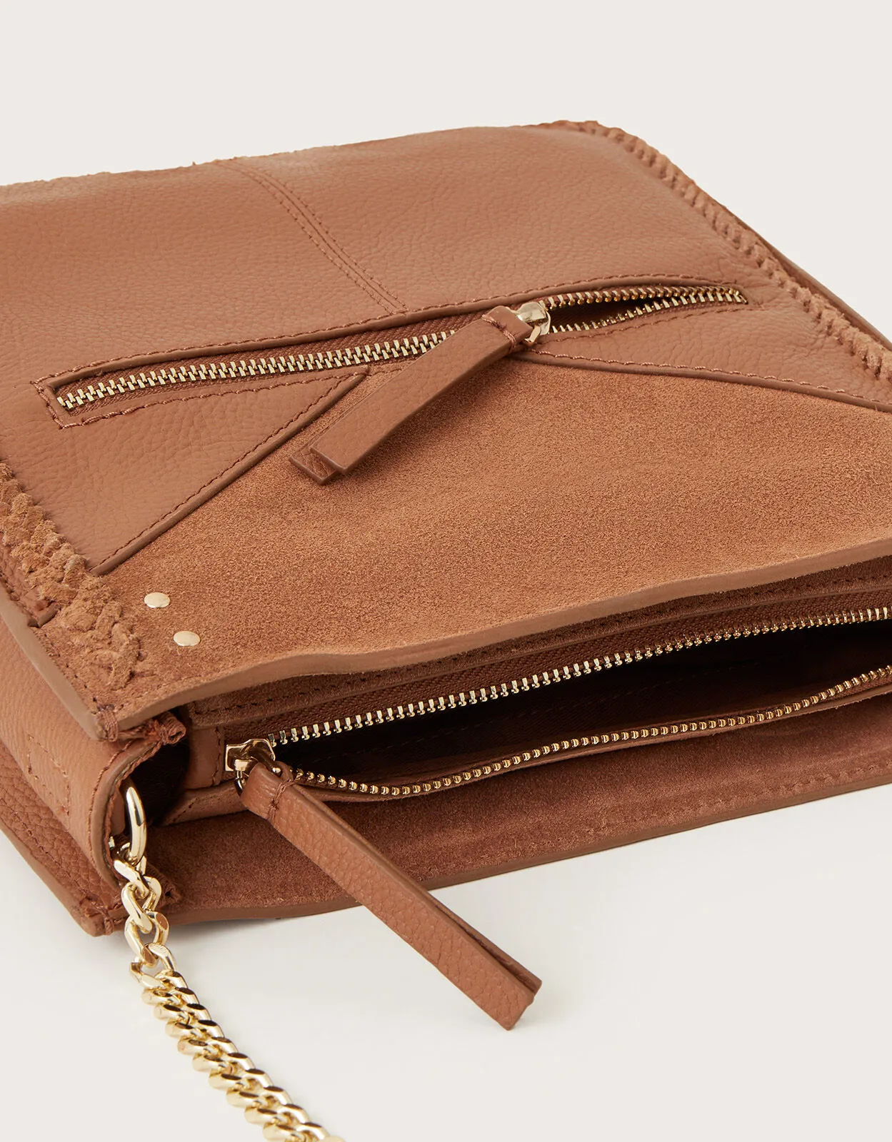 Large Leather Cross-Body Bag