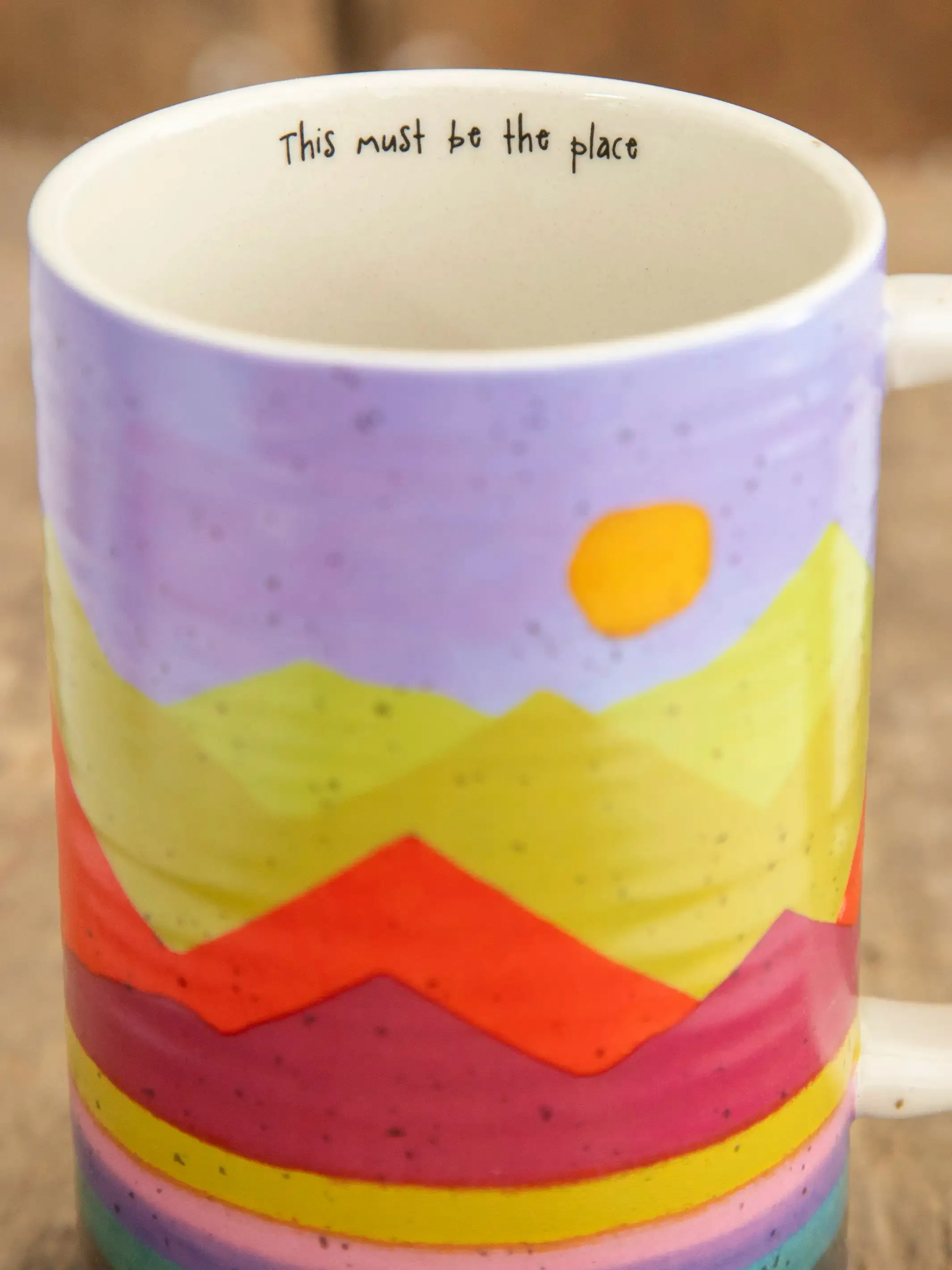 Latte Mug - Mountain Range