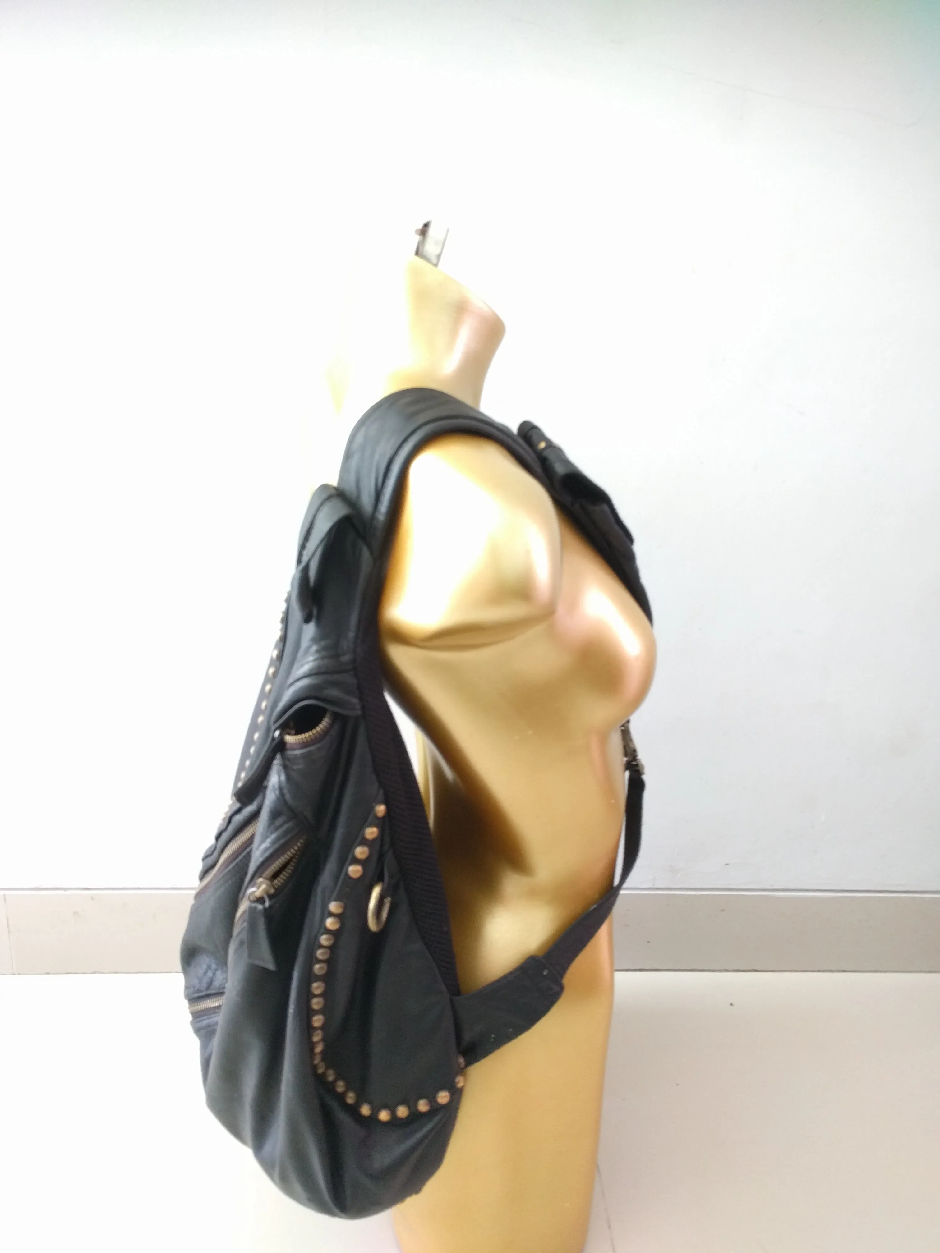 Leather Backpack