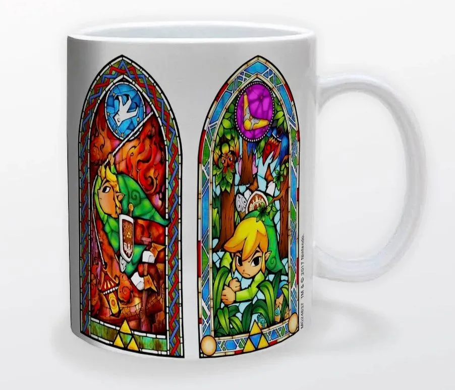 Legend of Zelda Stained Glass Mug