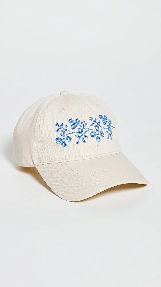 Loeffler Randall   Embroidered Cap 