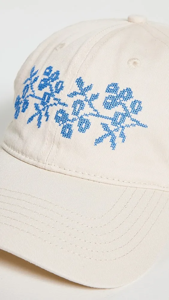 Loeffler Randall   Embroidered Cap 