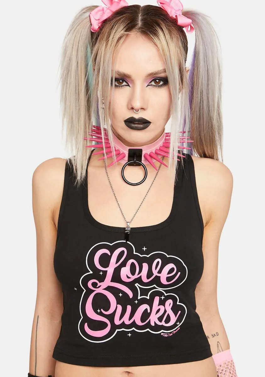 Love Suckz Graphic Tank-