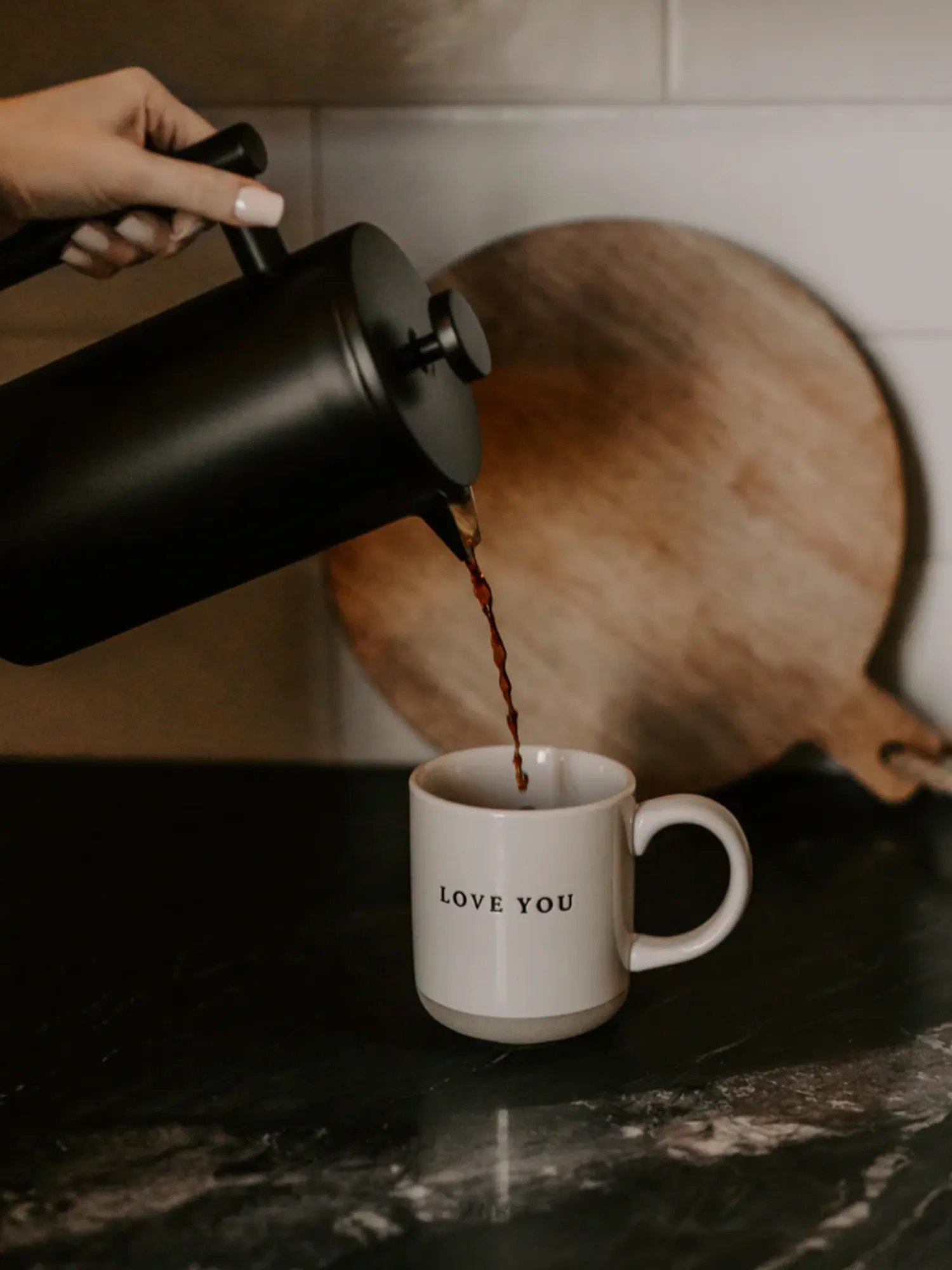 Love You Stoneware Mug