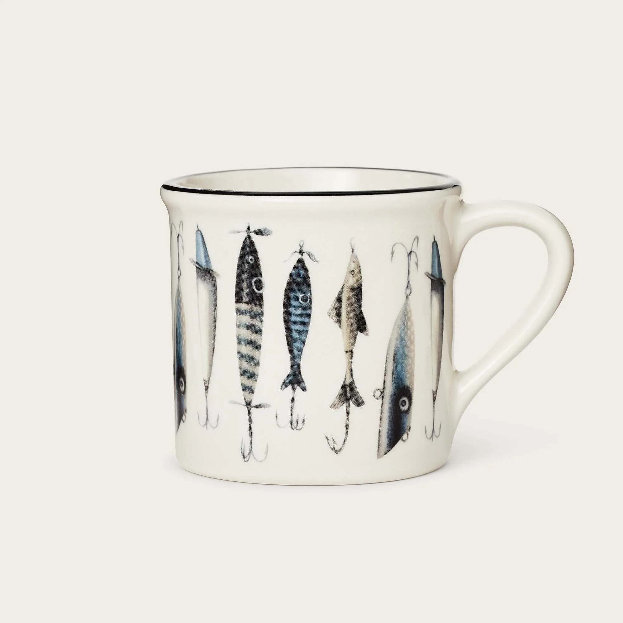 LURES STONEWARE MUG