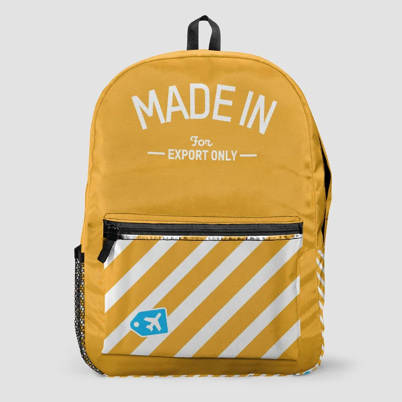 Made In - Backpack