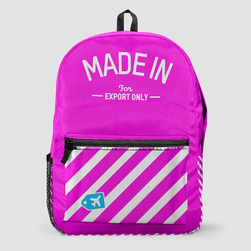 Made In - Backpack