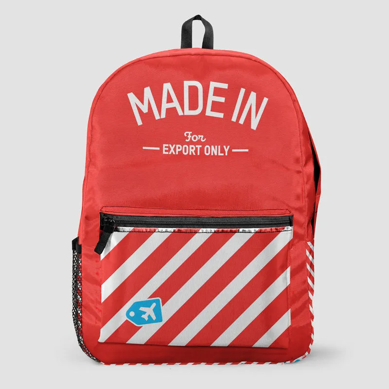 Made In - Backpack