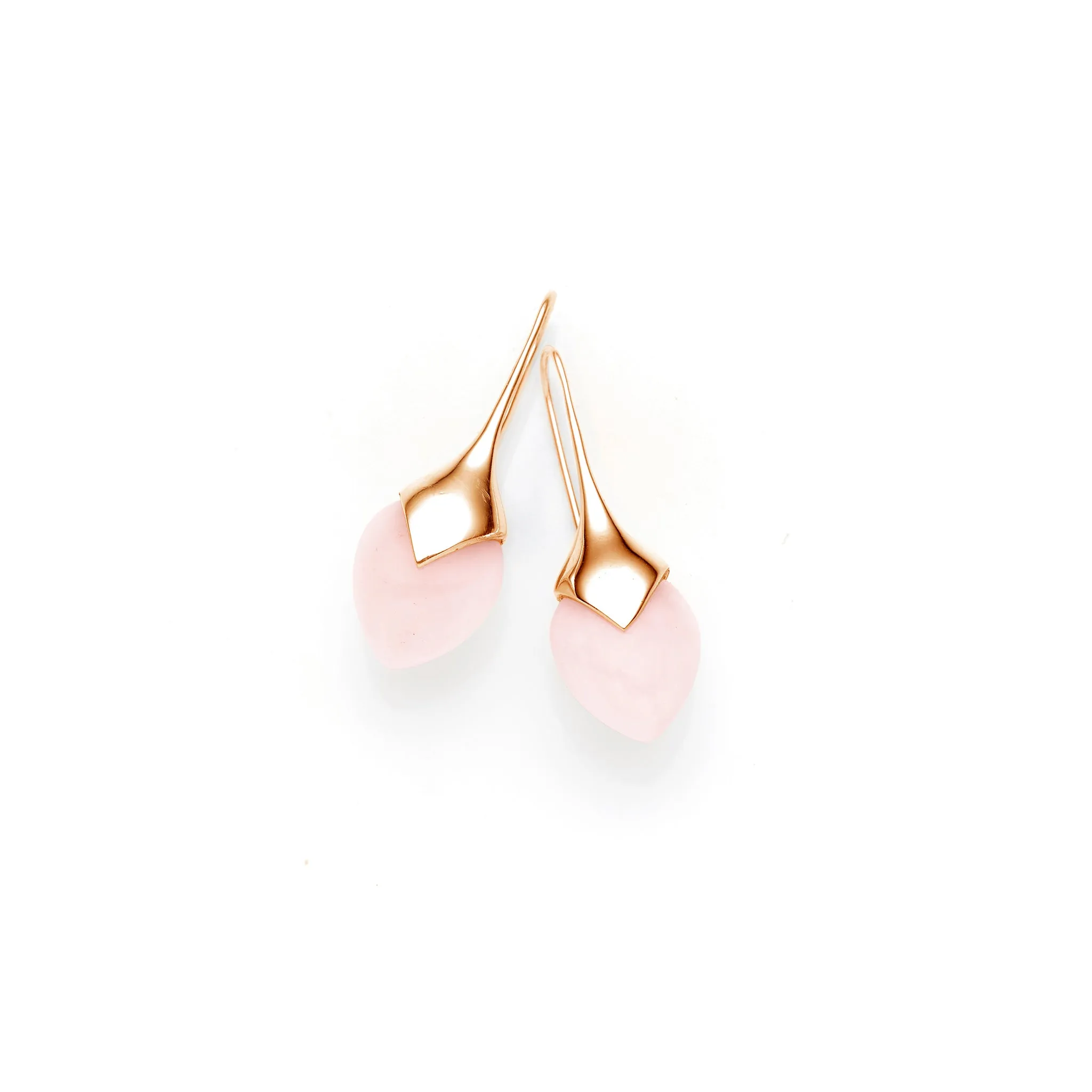 Medium Water Masai Earrings | Rose Gold Plate | select stones