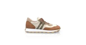 Men's Leather Running Sneakers 56365