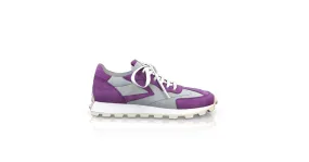 Men's Leather Running Sneakers 56858