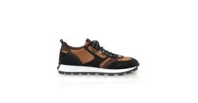 Men's Leather Running Sneakers 57271