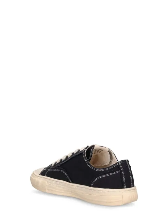 Mihara Yasuhiro   Past sole canvas low top sneakers 