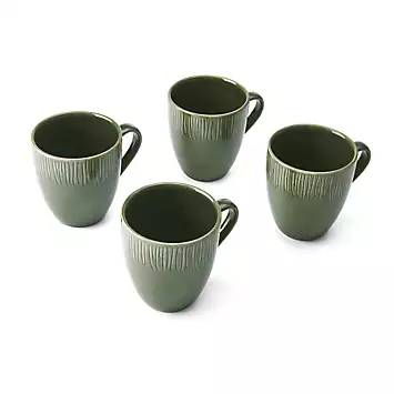 Mikasa Jardin 4-Piece Mug Set | Kaleidoscope