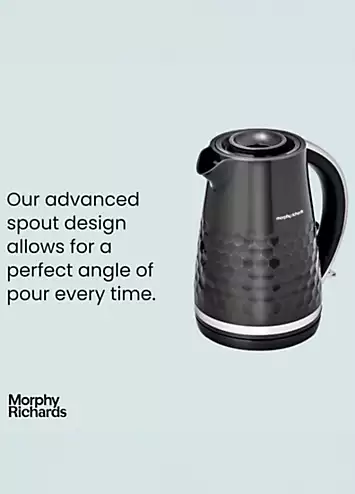 Morphy Richards Hive Black Jug Kettle - 108271 | Kaleidoscope