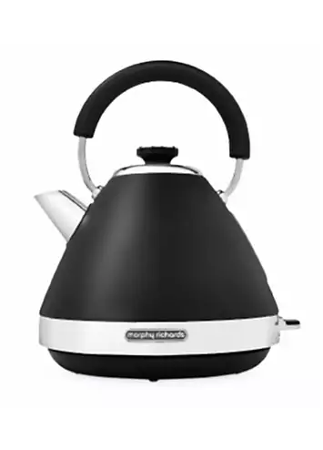 Morphy Richards Venture Black Pyramid Kettle - 100131 | Kaleidoscope