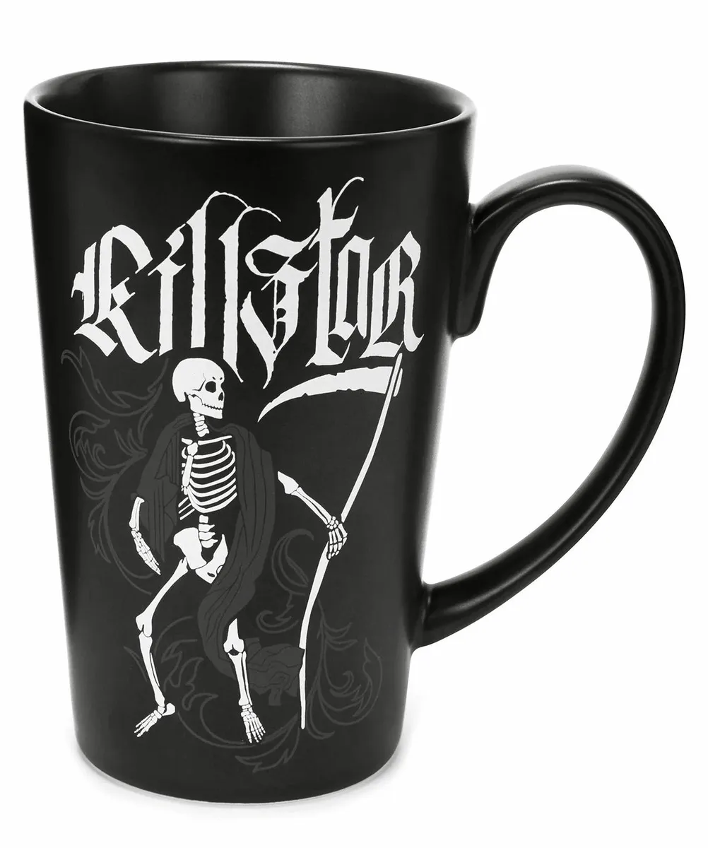 mug KILLSTAR - Danse Macabre Tall Mug - Black - KSRA008660  -  Metal-shop