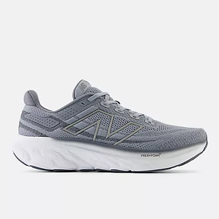 New Balance Men’s Fresh Foam X 1080v13 Steel/Titanium with White