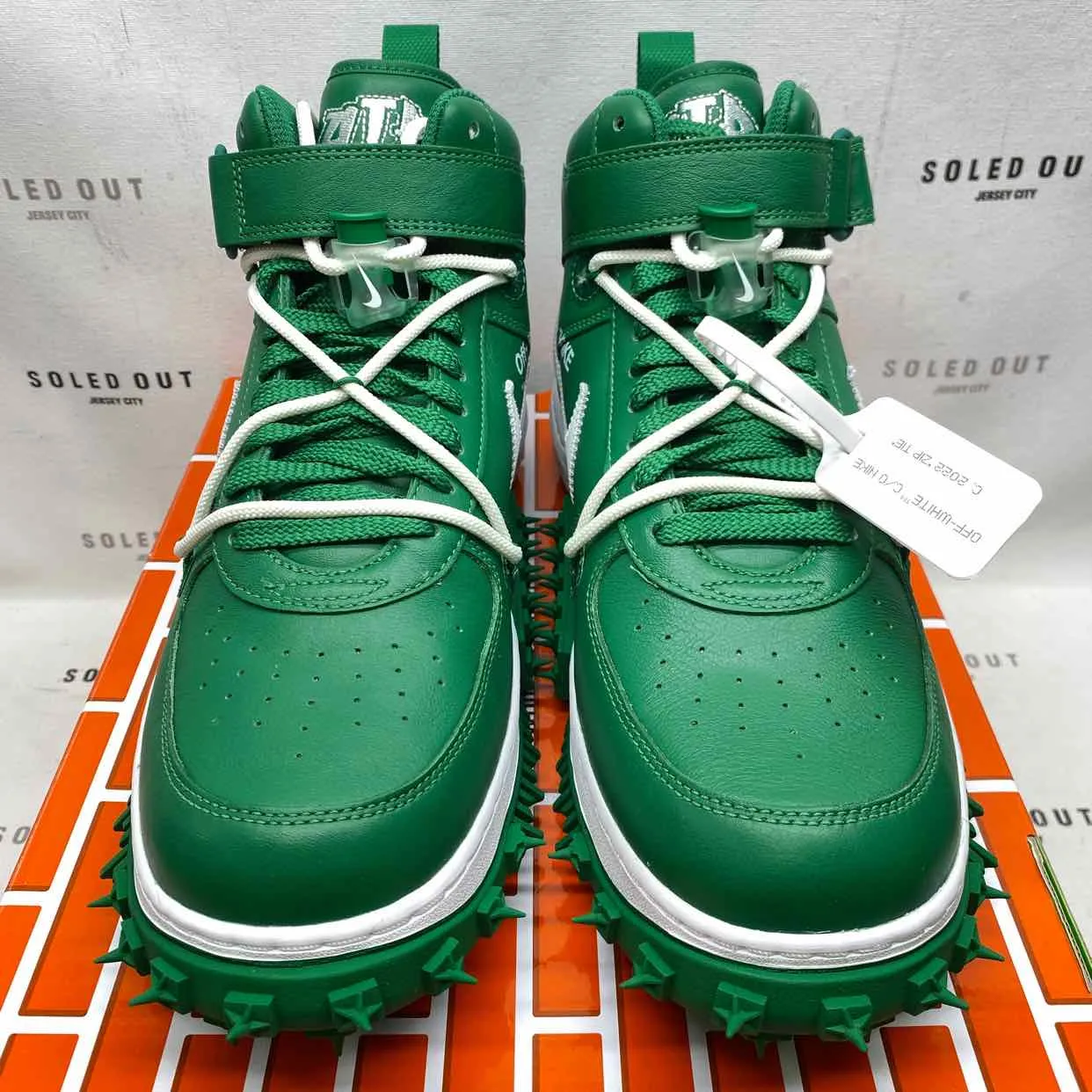 Nike Air Force 1 Mid / OW Pine Green 2023 New Size 11