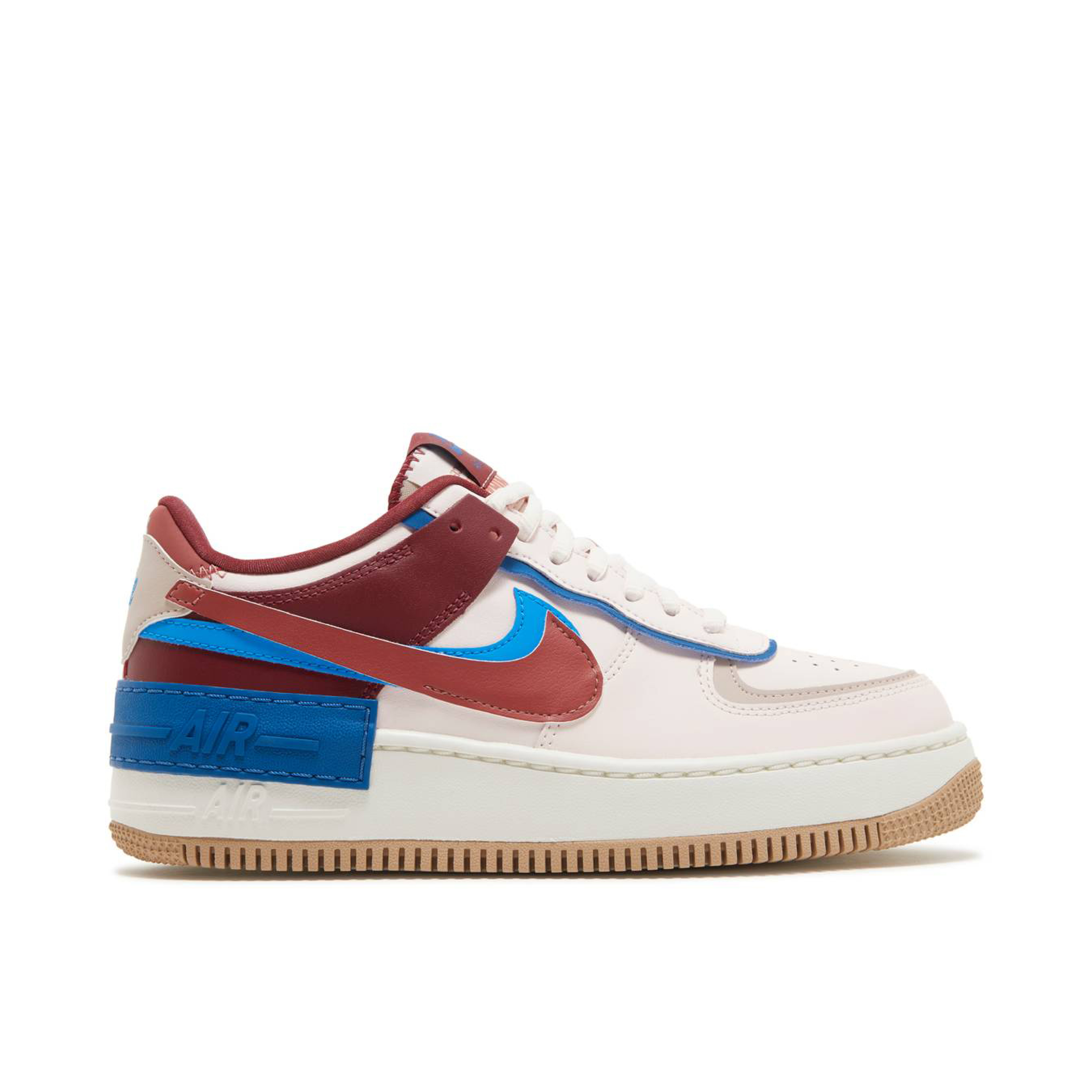 Nike Air Force 1 Shadow Soft Pink Rust Womens | CI0919-601 | Laced